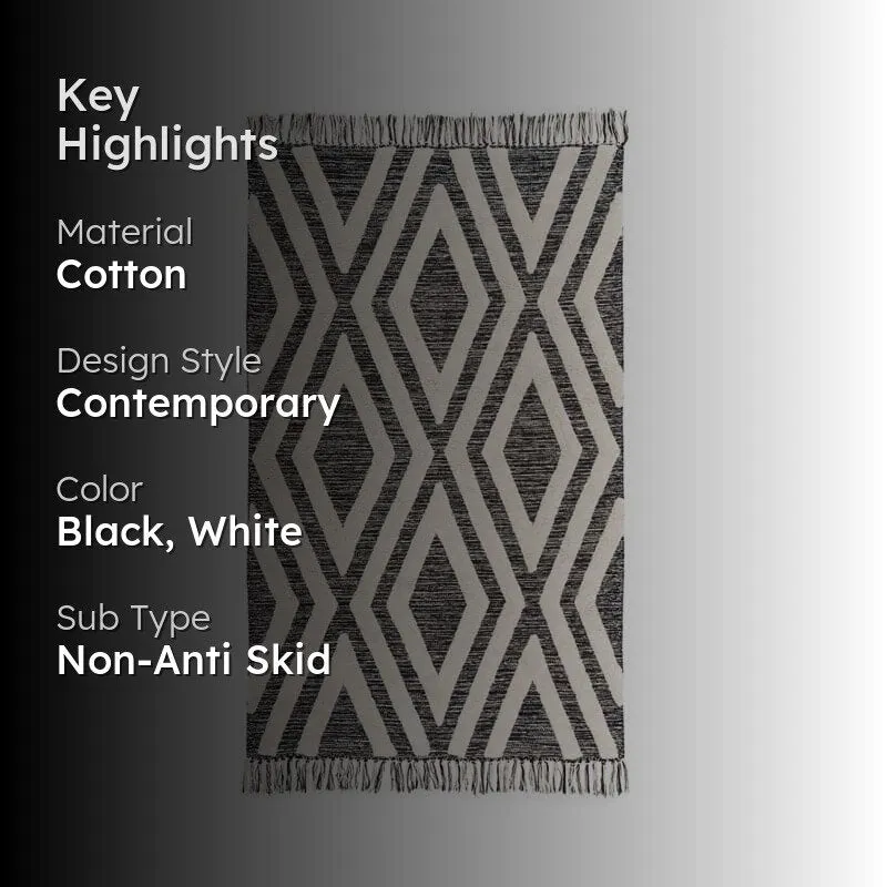Crosser Cotton Tufted Cotton Rug media 2
