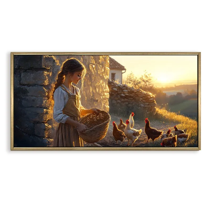 Homestead Canvas Wall Painting With Frame media 3