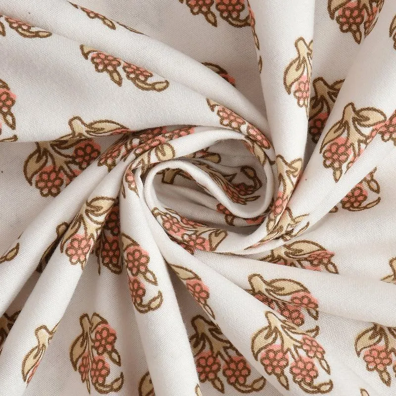Serene Grace Cotton Duvet Cover - 210 TC media 5