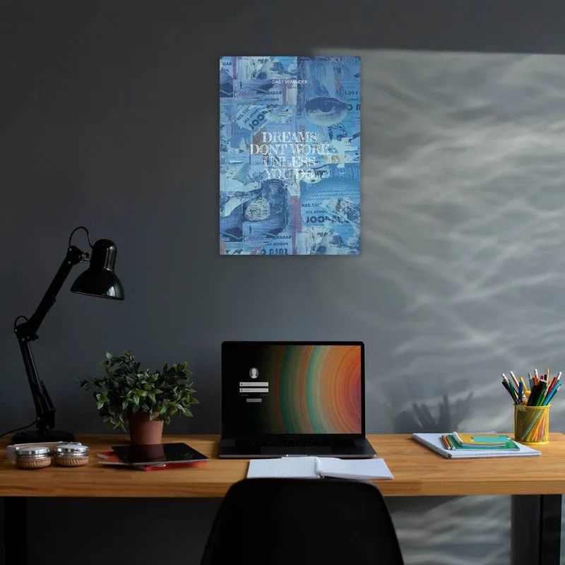 Aqua Reflections Wall Poster media 3