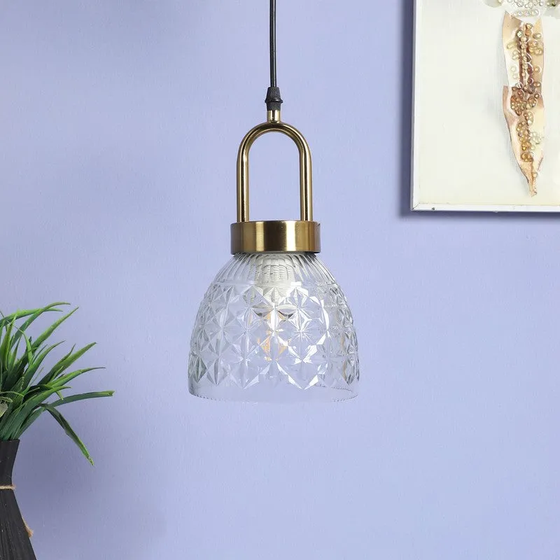 Luminex Pendant Glass Ceiling Lamp media 3