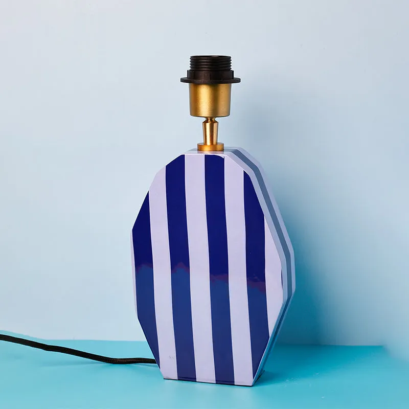 The Wishing Chair Thimble Fabric Table Lamp - Blue,White media 3
