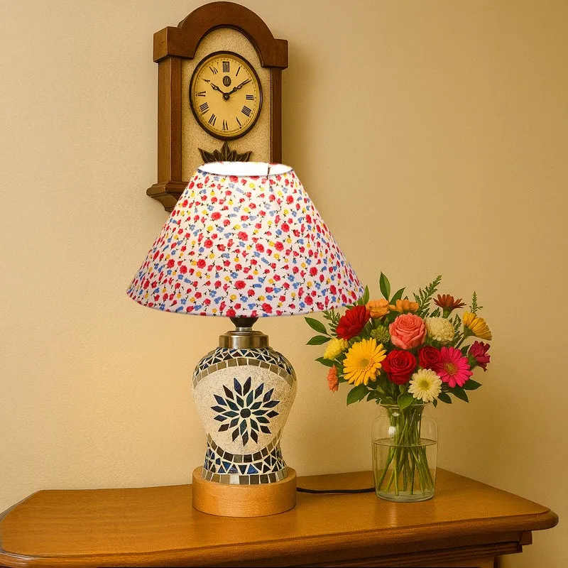 Floranira Fleura Arbor Cotton Table Lamp - Multicolor media 3