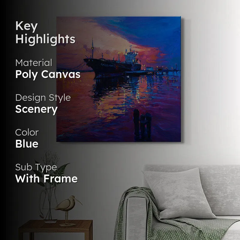 Evening Sail Wall Painting media 2