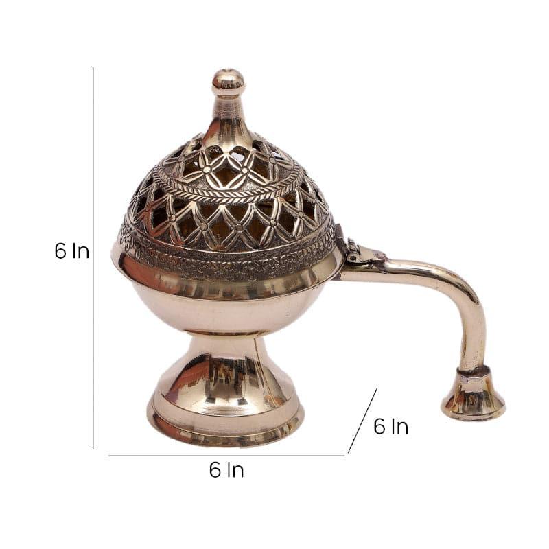 Brass Loban Dhoop Holder media 6