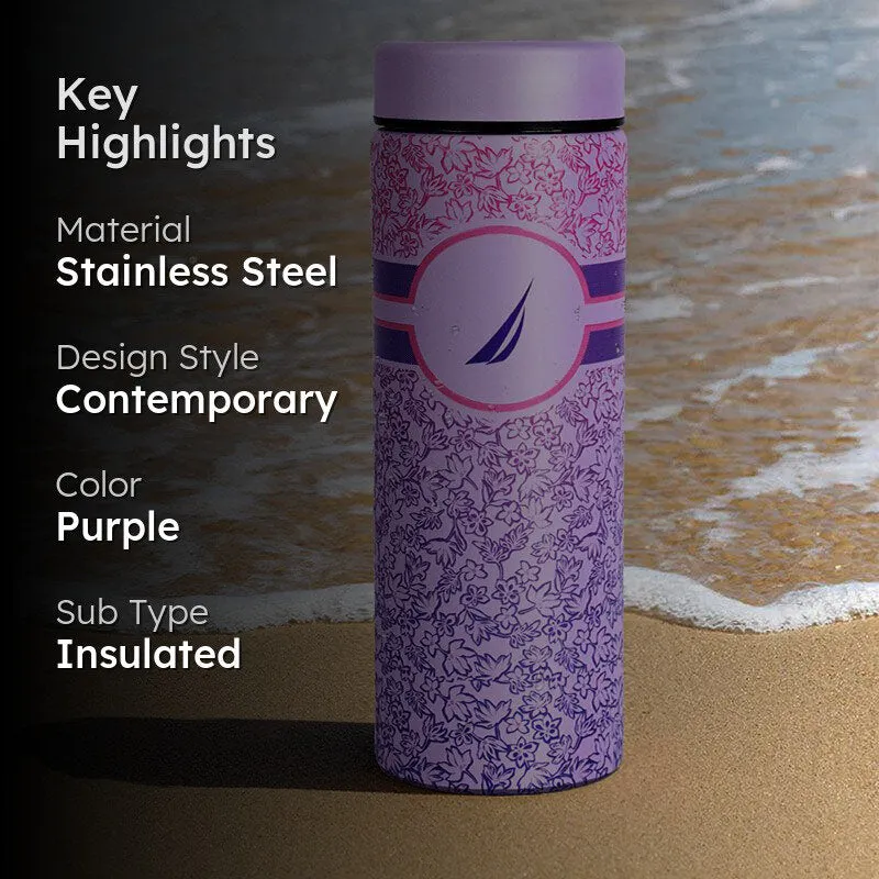 Nautica lan Hydro Insulated Stainless Steel Hot & Cold Travel Bottle - 500 mL media 2