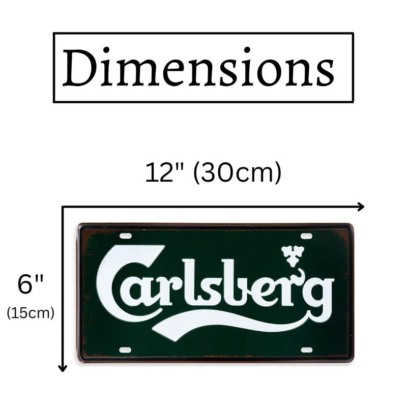 Carlsberg Metal Wall Accent media 7