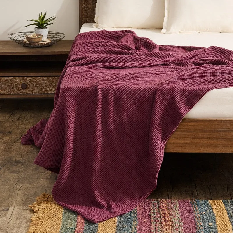Soothara Cotton Blankets - Pink media 1