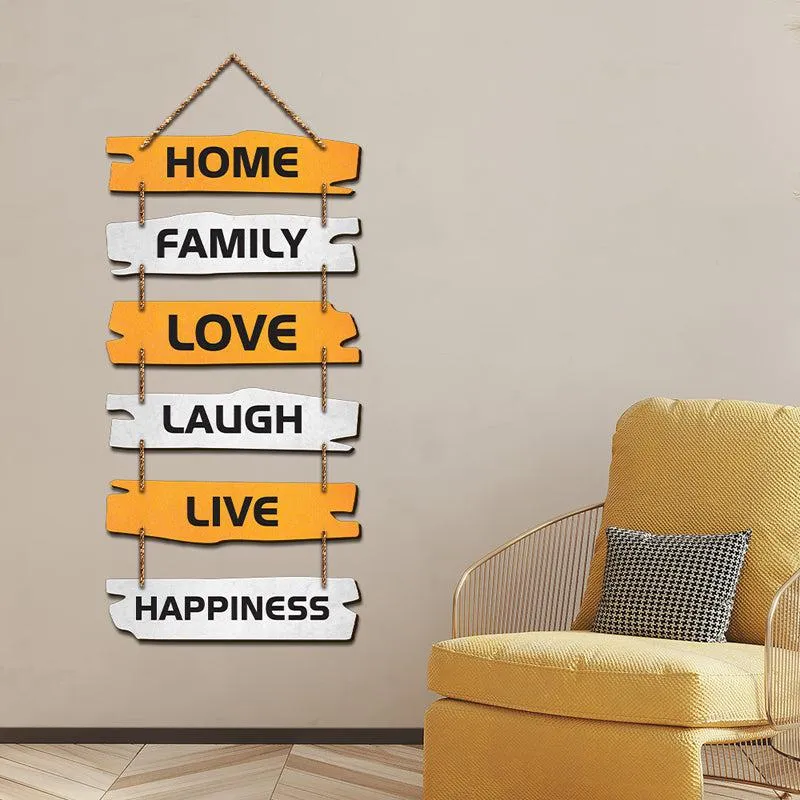 Heart & Hearth Wood MDF Wall Hanging media 1