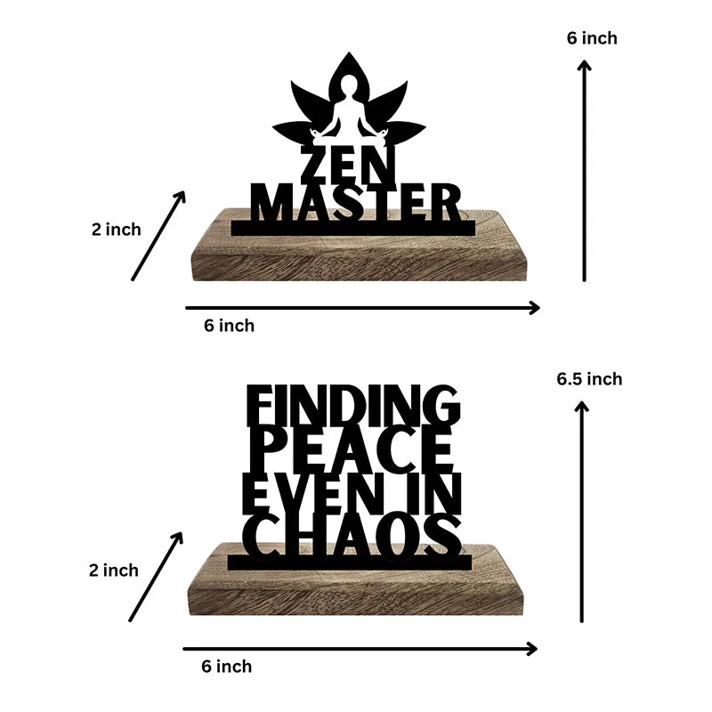 Zen Master Showpiece - Set Of Two media 5