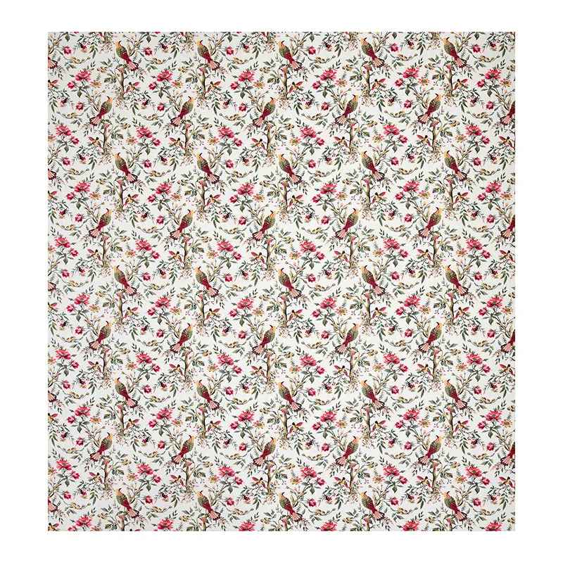 Avian Jardin Cotton Bedsheet (Pink) - 210 TC media 8