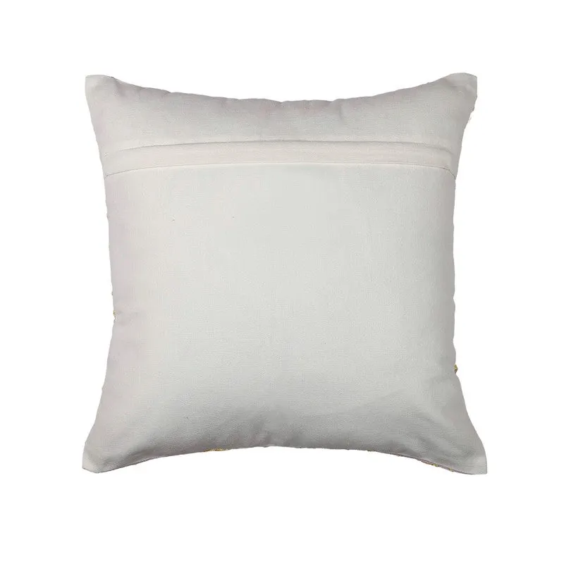 Blossom Charm Cotton Cushion Cover (Pink) - Set of Two media 4