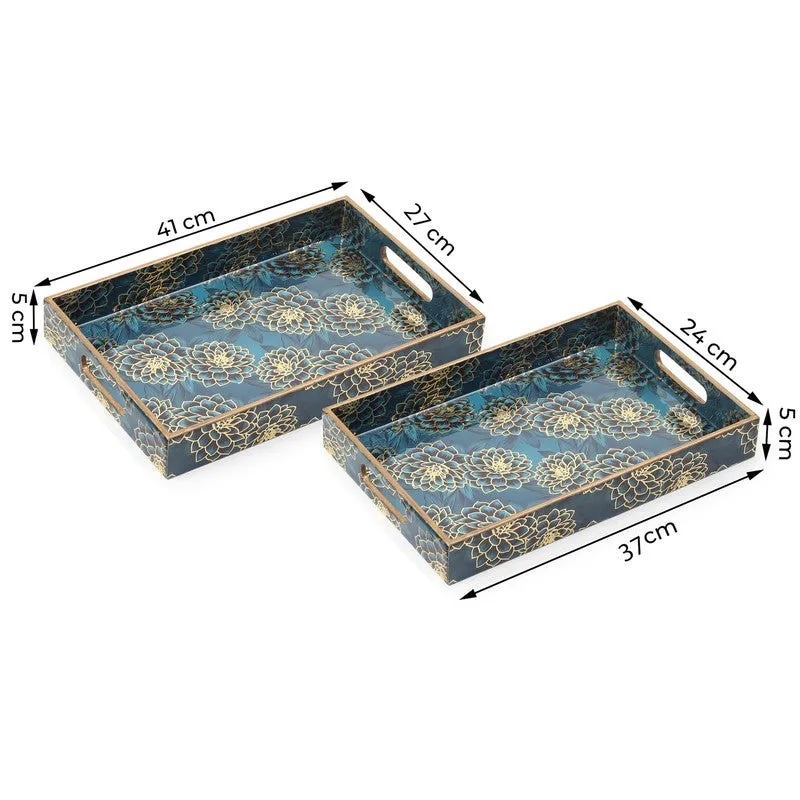 Deshira Serving Trays - Set of Two media 8