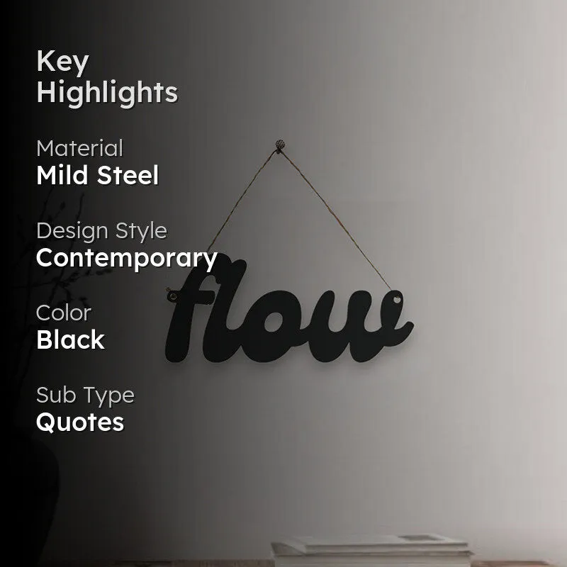 Flow Mild Steel Wall Accent media 2