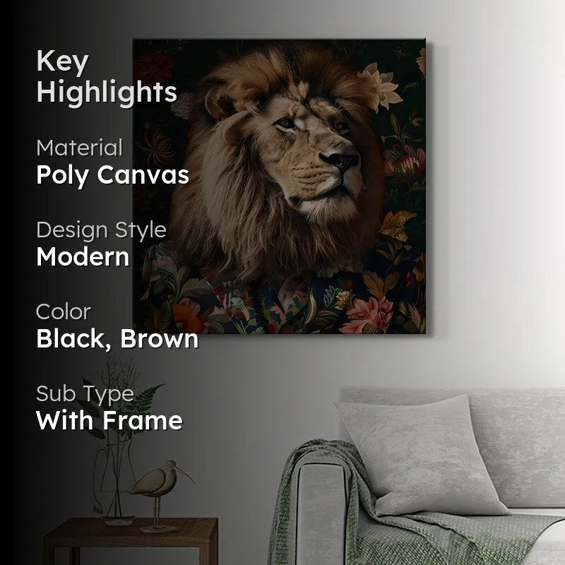 Blooming Beast Wall Painting media 2