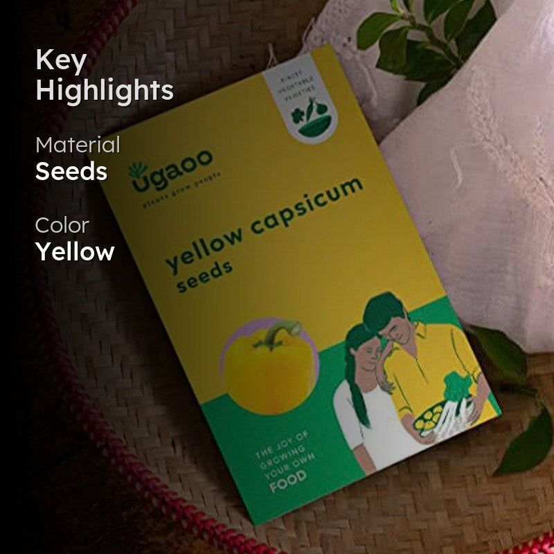 Ugaoo Yellow Capsicum Seeds media 2