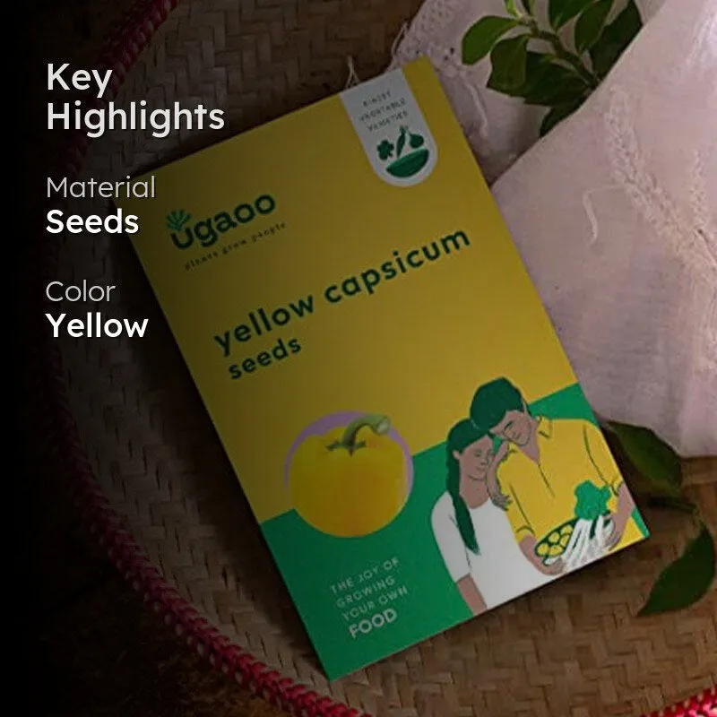 Ugaoo Yellow Capsicum Seeds media 2