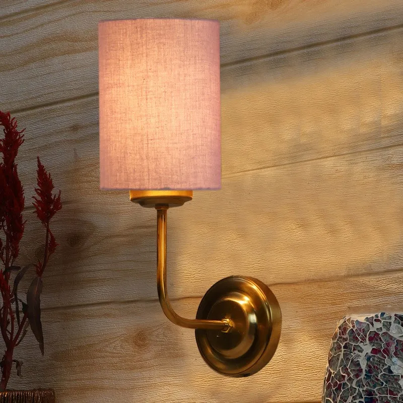 Lumoire Metal Wall Lamp - Gold,Grey media 1