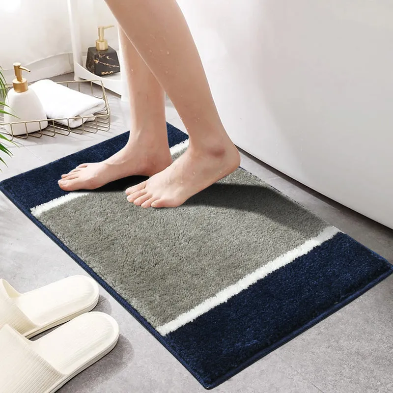 Zyra Cotton Bath Mat - Grey media 3