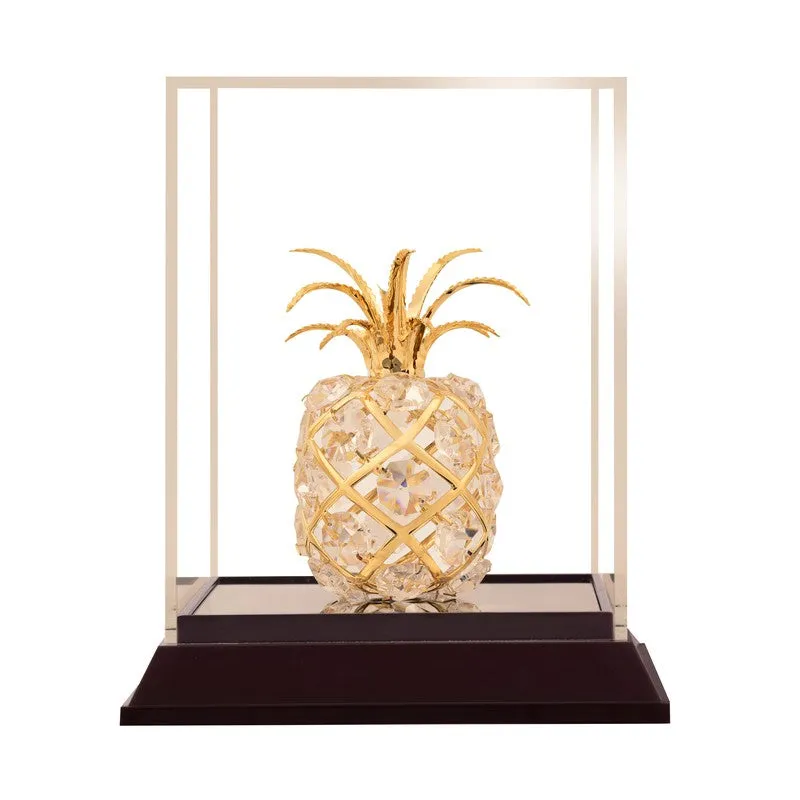 Deco Pine 24K Gold Plated Mild Steel Showpiece media 4