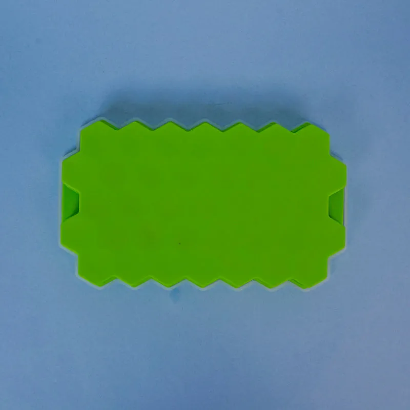 Grid Silicone 37-Cube Ice Mould - Green media 5