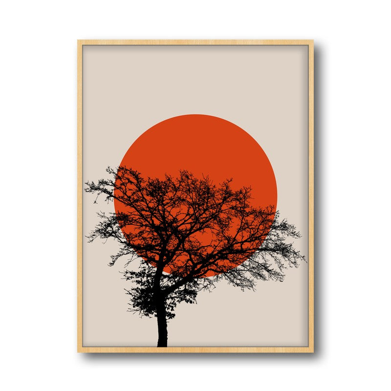 Enchanted Echoescape Archival Canvas Wall Art - Natural Brown Frame media 5