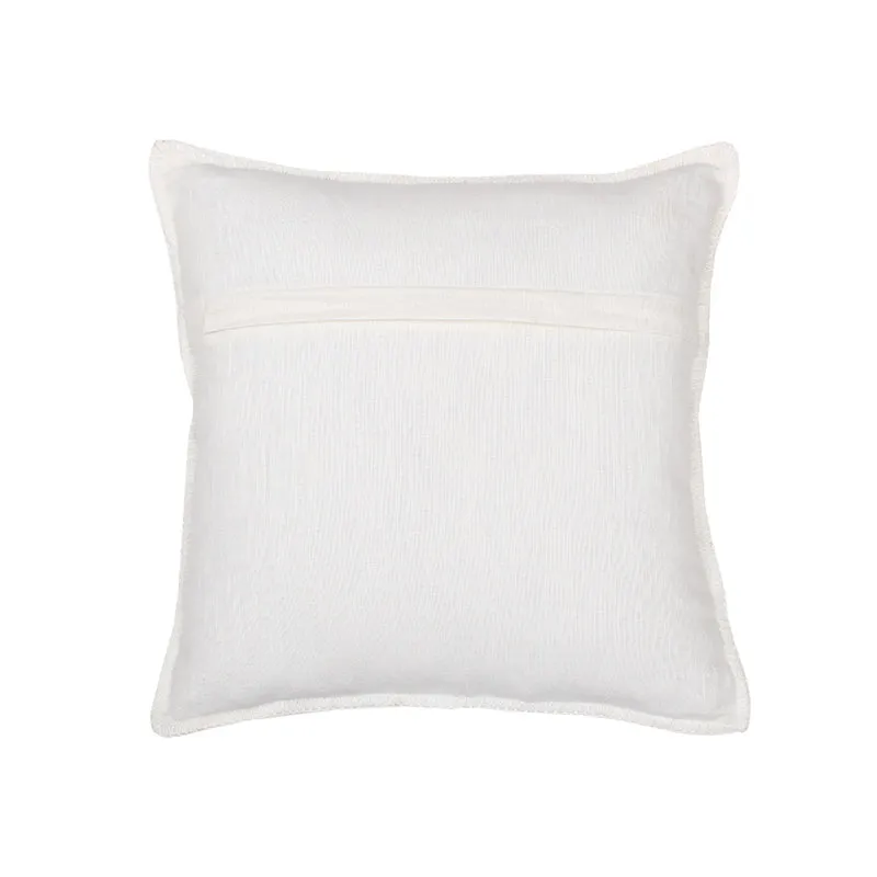 Vindhya Cushion Cover (Ivory) - Set Of Two media 4
