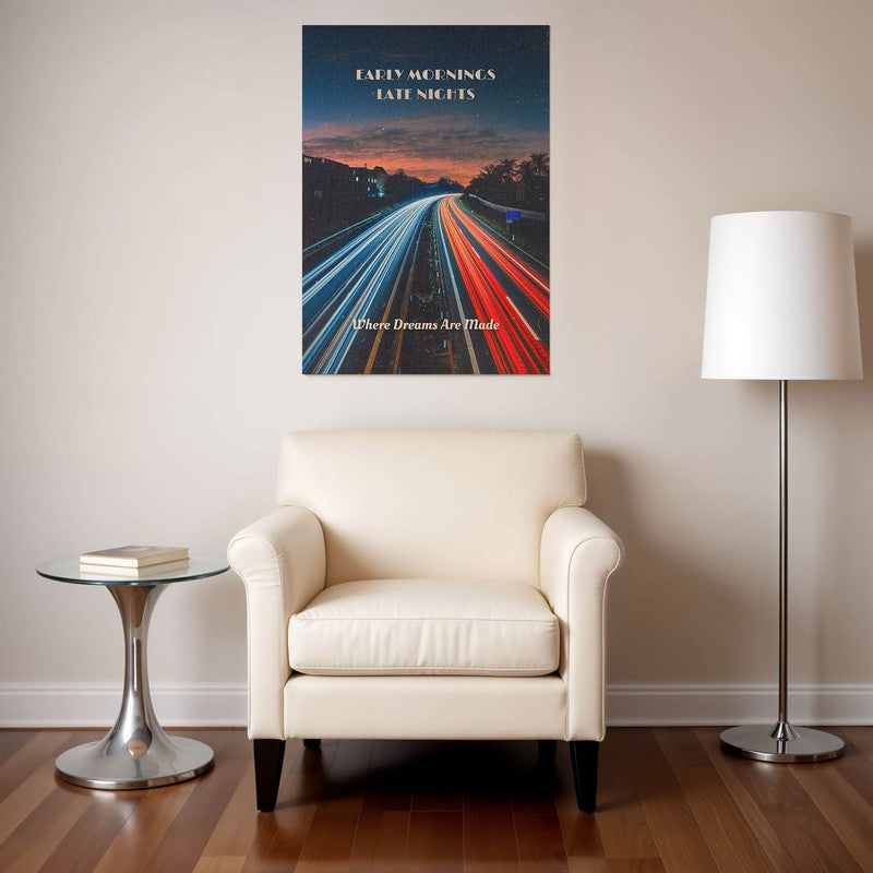Urban Dreams Wall Poster