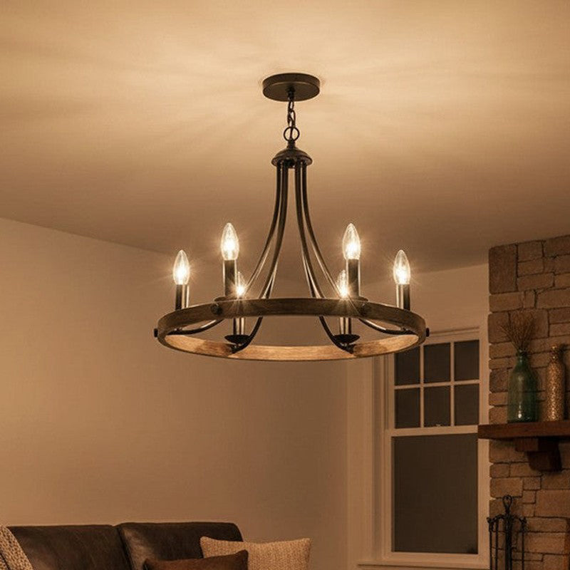 Clarion Metal Chandelier