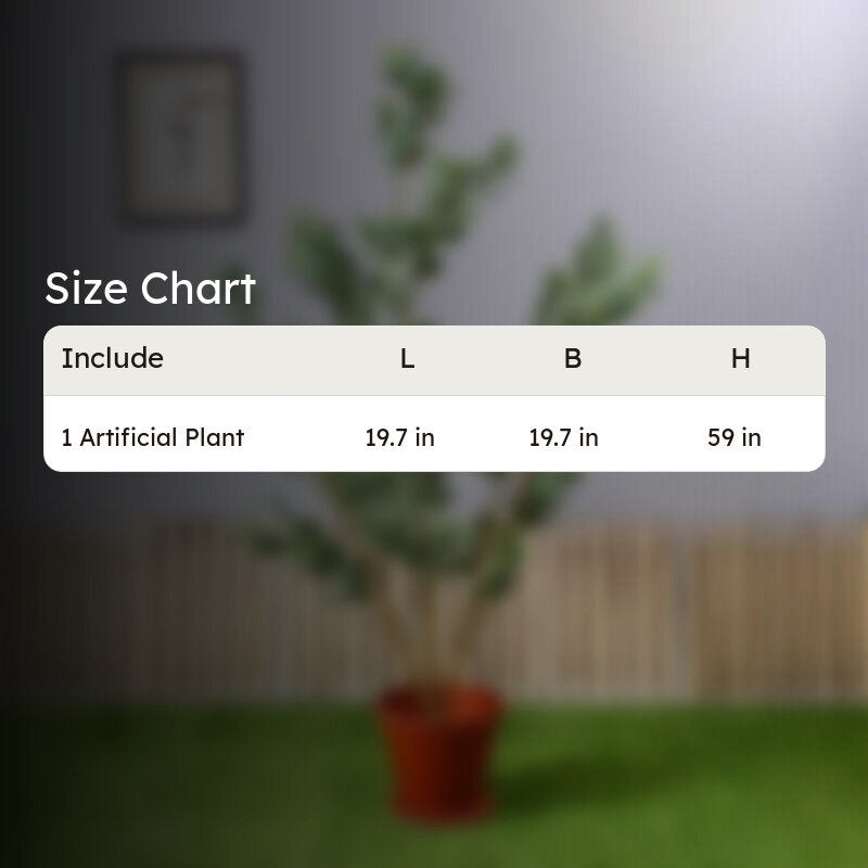 EverBloom Artificial Plant Without Pot - 4.9 Feet media 7