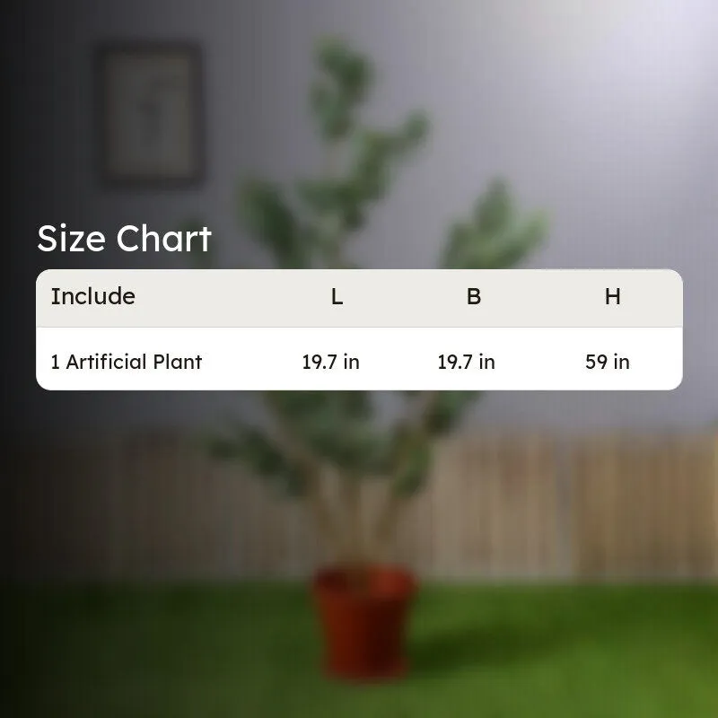 EverBloom Artificial Plant Without Pot - 4.9 Feet media 7