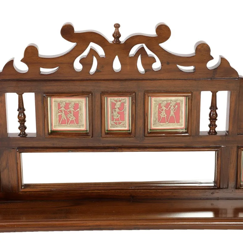 Alia Teak Wood Shelve media 5