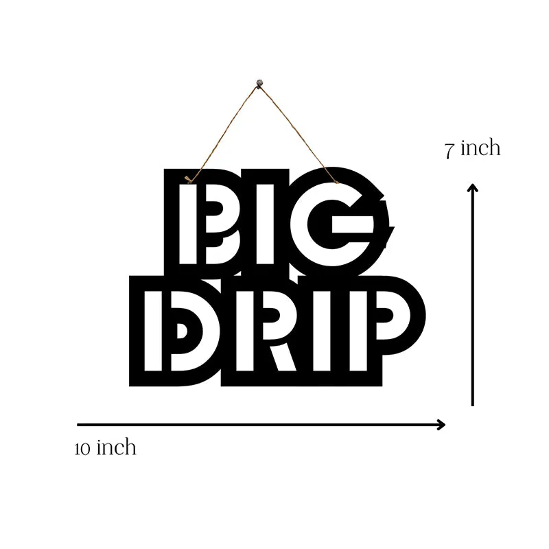 Big Drip Mild Steel Wall Accent media 5