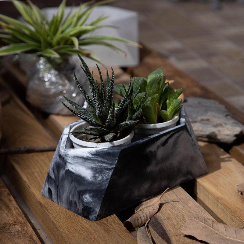 Trapex Concrete Planter media 2