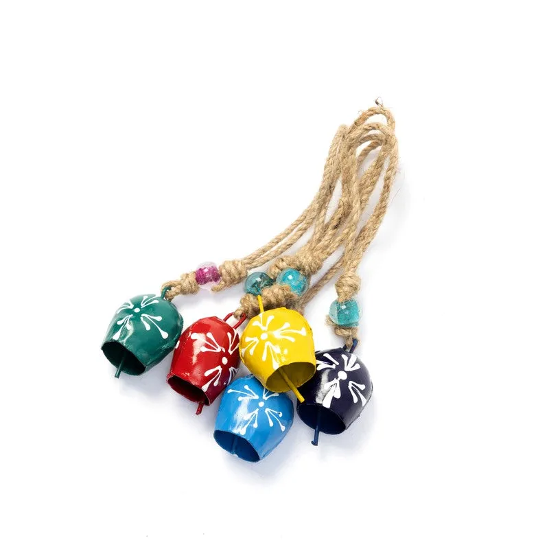 Echoa I Decorative Hanging Bell (Set Of Five) - Set Of Five media 6