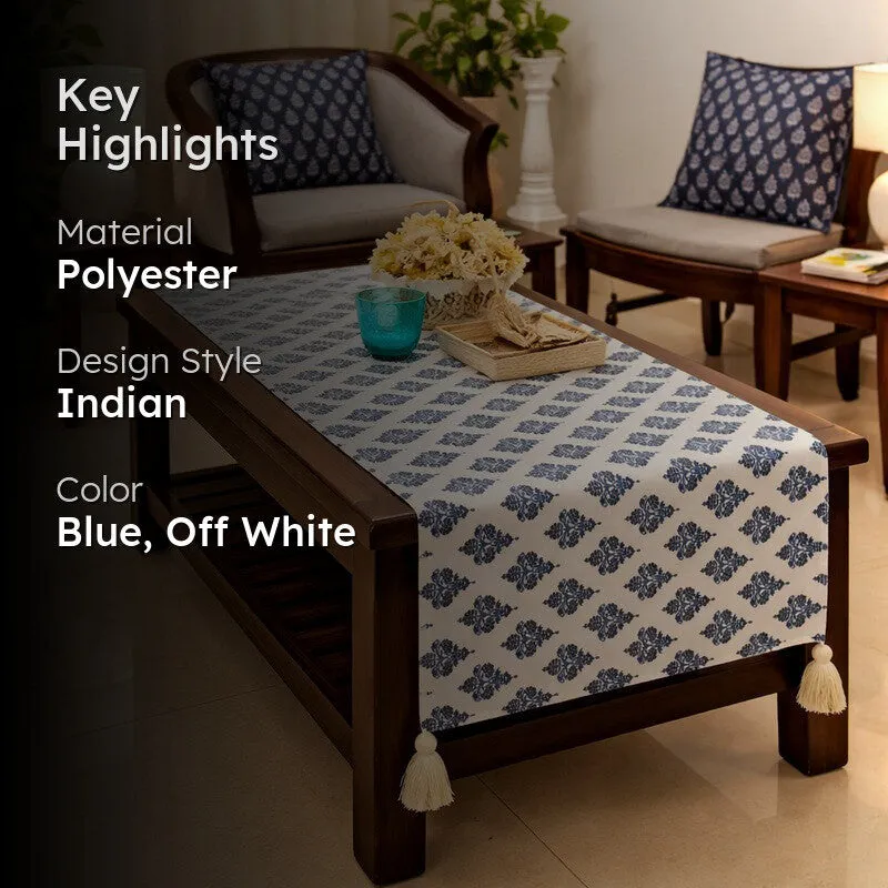 Ranjika Tassel Table Runner media 2