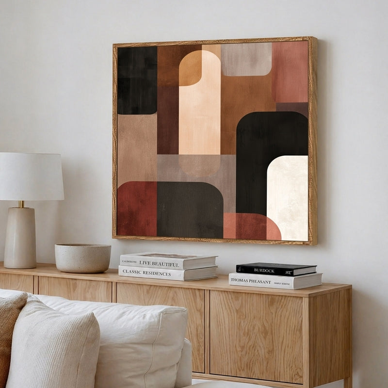 Harmony Fusion Canvas Wall Art With Frame media 4
