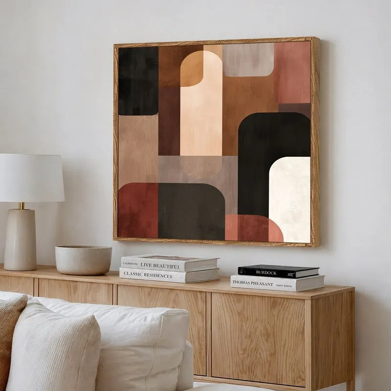 Harmony Fusion Canvas Wall Art With Frame media 4