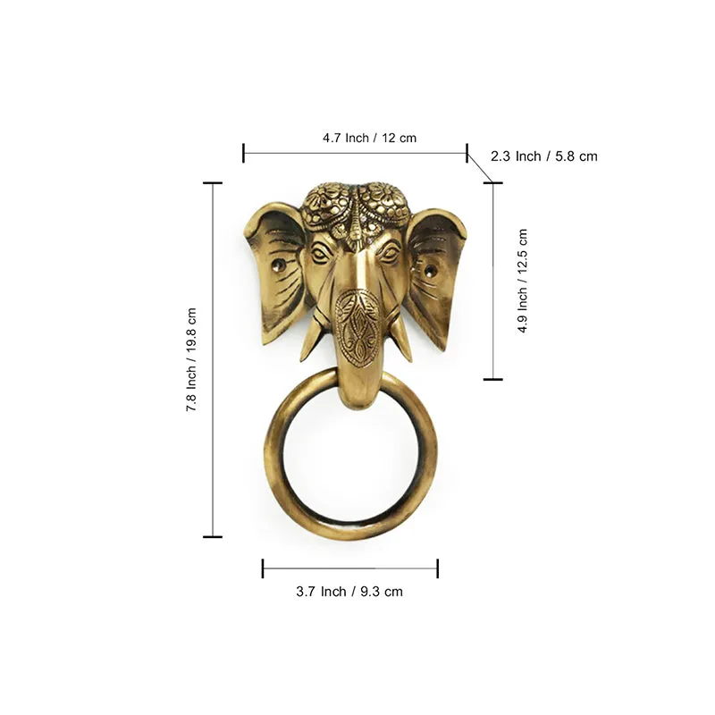 Aayati Brass Door Handle media 4