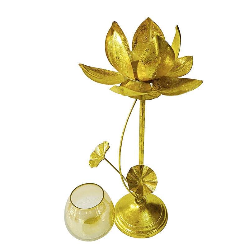 Lotus Glow Candle Holder - Set Of Two media 4