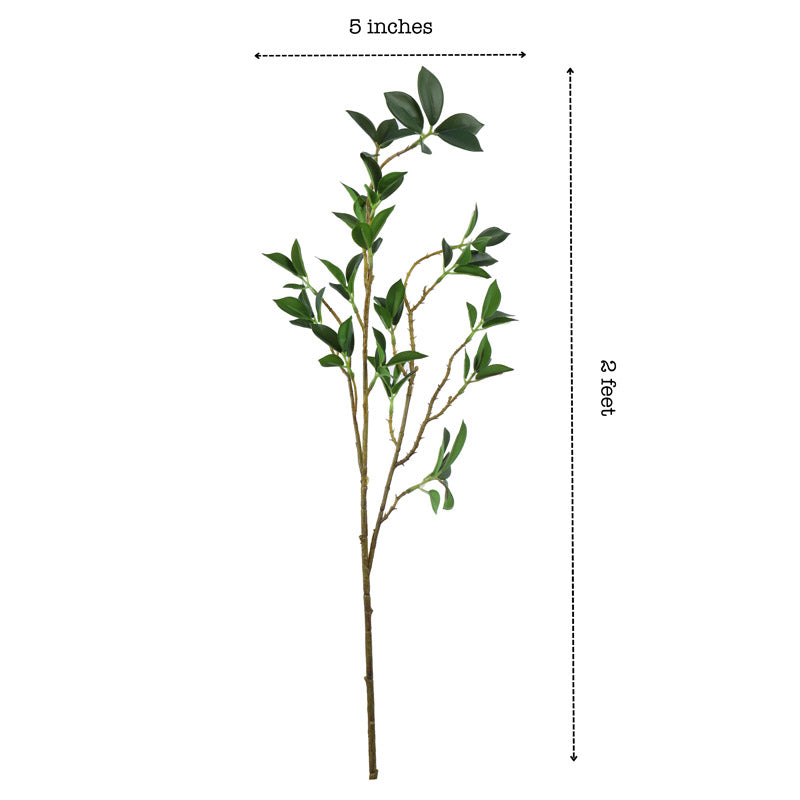 Artificial Realistic Green Stick - Set Of Three media 9