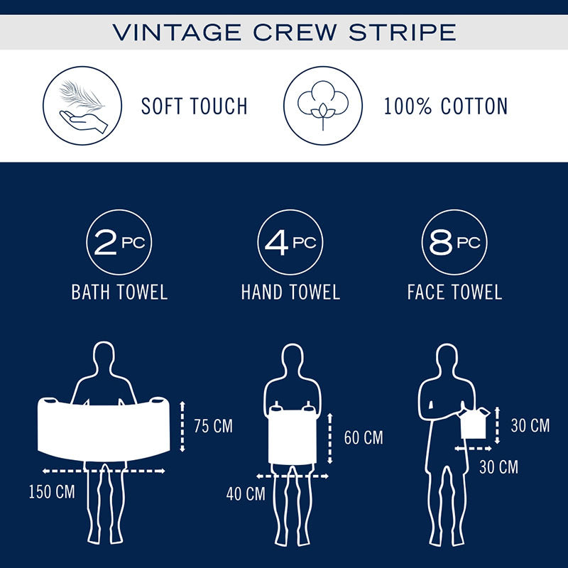 Nautica Dove Down Cotton Towel Set (Yellow) - Set Of Fourteen media 7