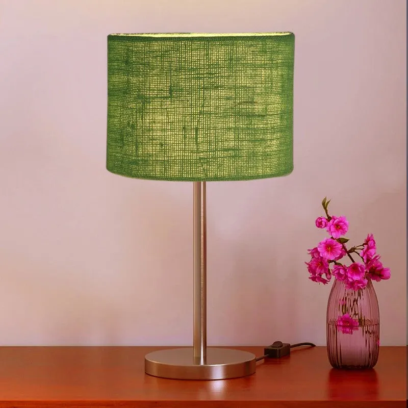 Noctra Echo Glow Metal Table Lamp - Green media 3