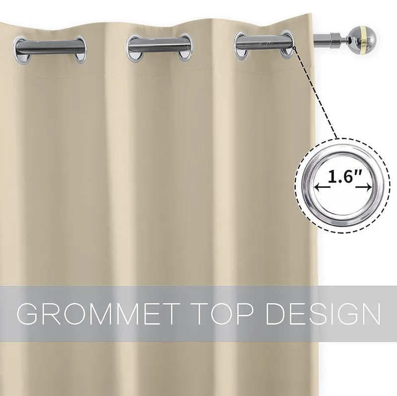 Vienna Pleated Curtain Valance (Beige) - Set Of Two media 3