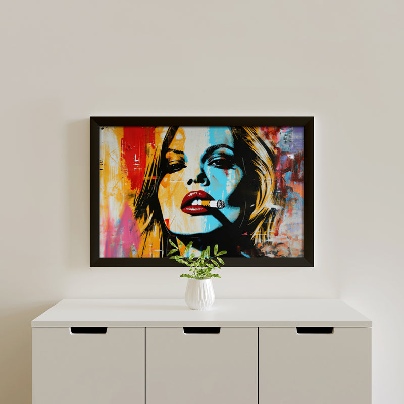 Cinder Muse Wall Painting
