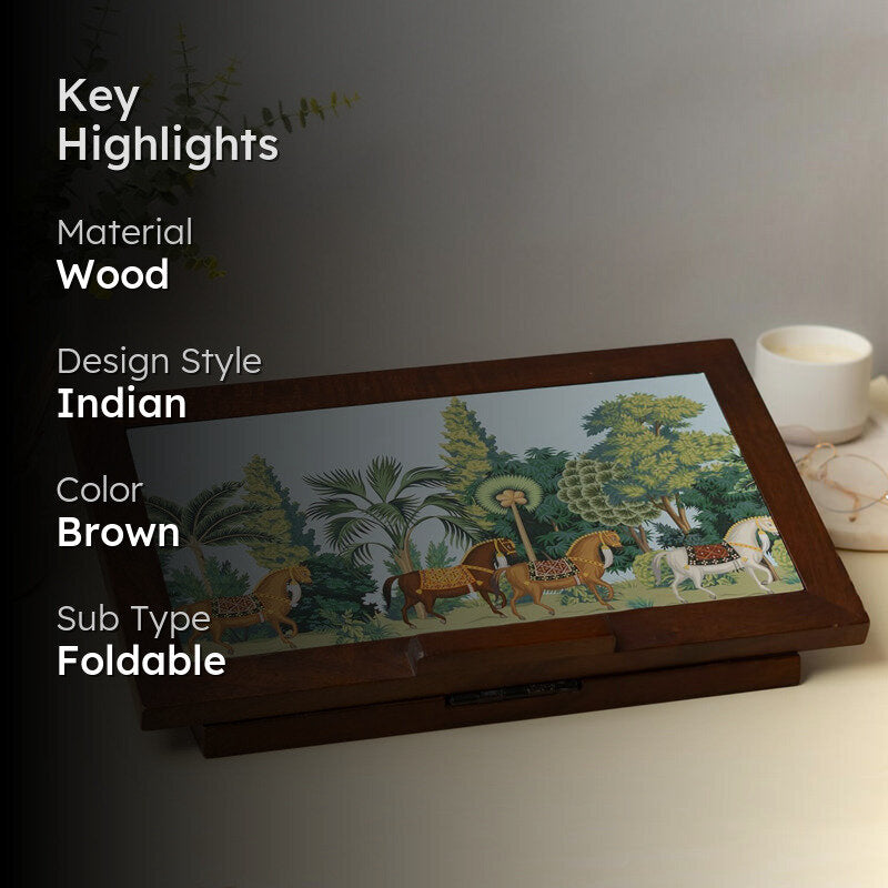 Ashwa Parade Wood Laptop Stand media 2
