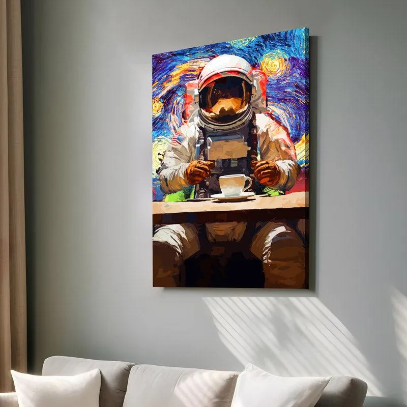 Astro Tea Break Wall Painting media 3