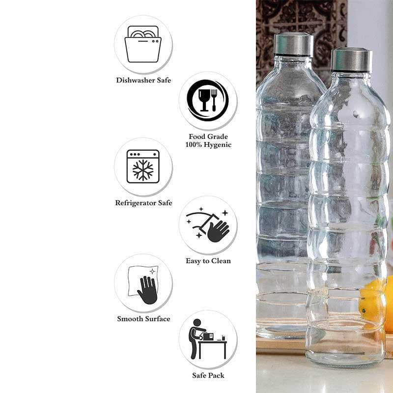 Verina Glass Bottle - Set of Two media 5
