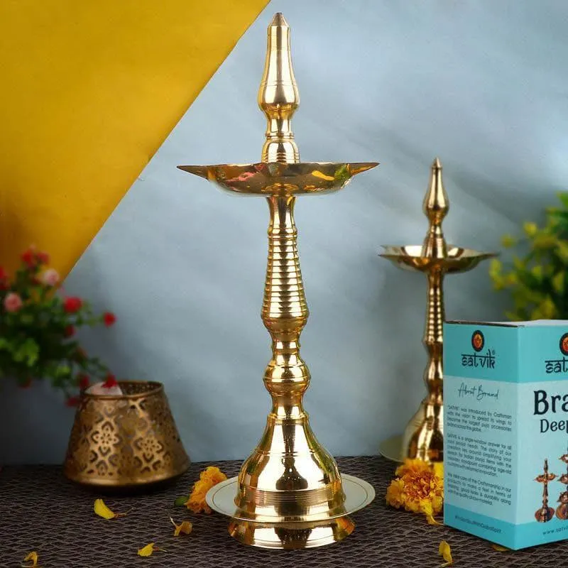 Tarani Brass Lamp - Set Of Two media 1