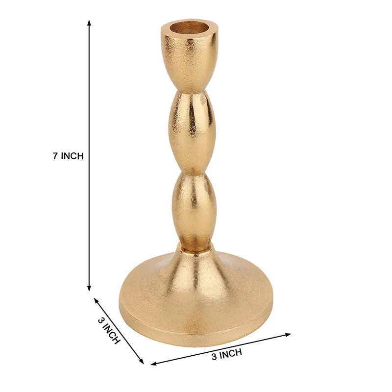 Delphia Candle Holder - Gold media 6